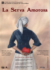 La Serva Amorosa (2012) - Affiche A3